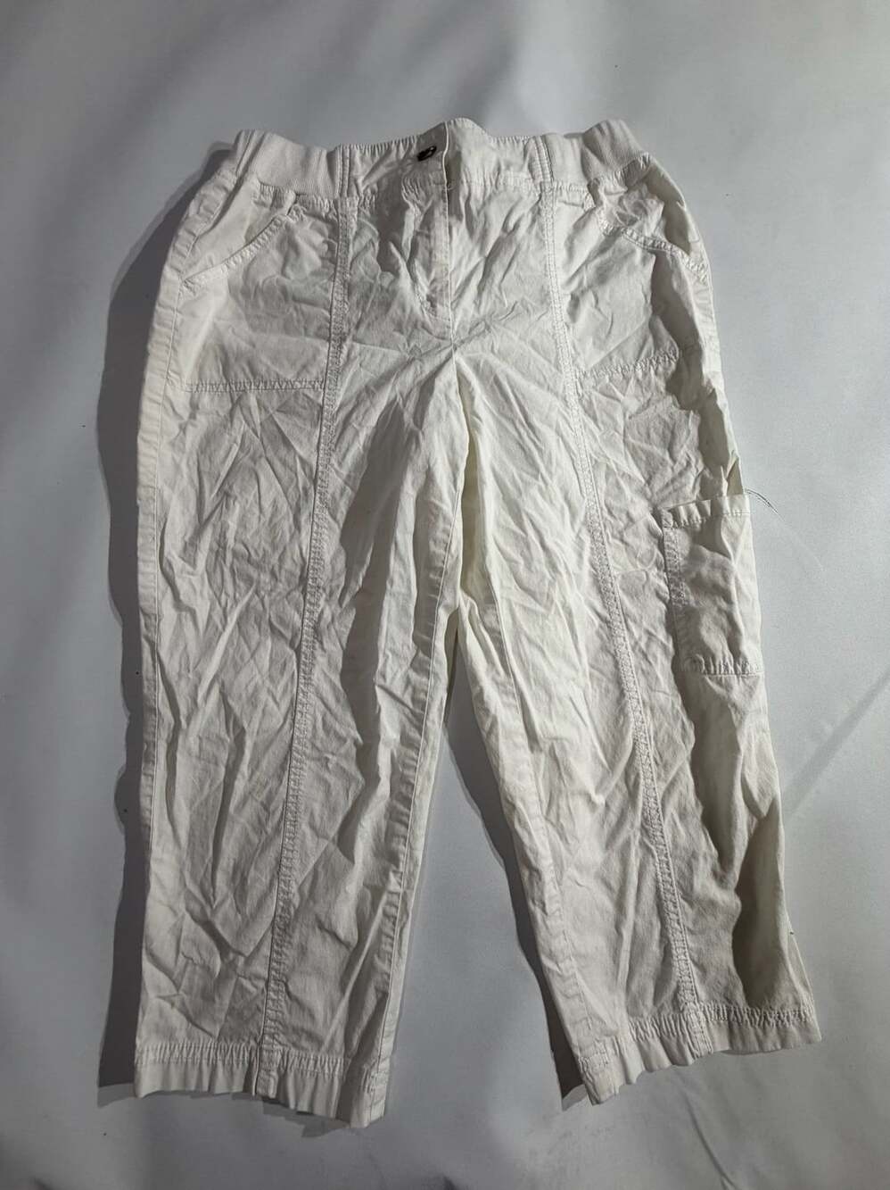 Chico's White Capri Pants Womens Size 0 (S 4/6)